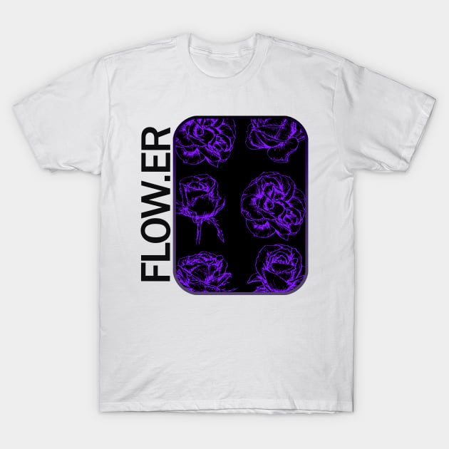 flow-er T-Shirt by svksesmatamv